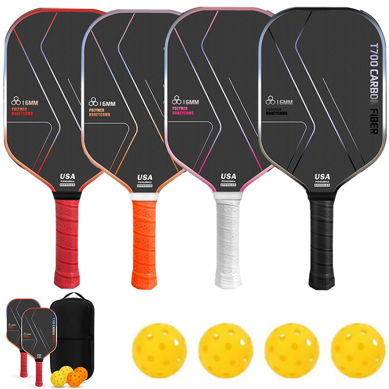 Crepe Pan Carbon - Populaire carbon fiber pickleball racket T700