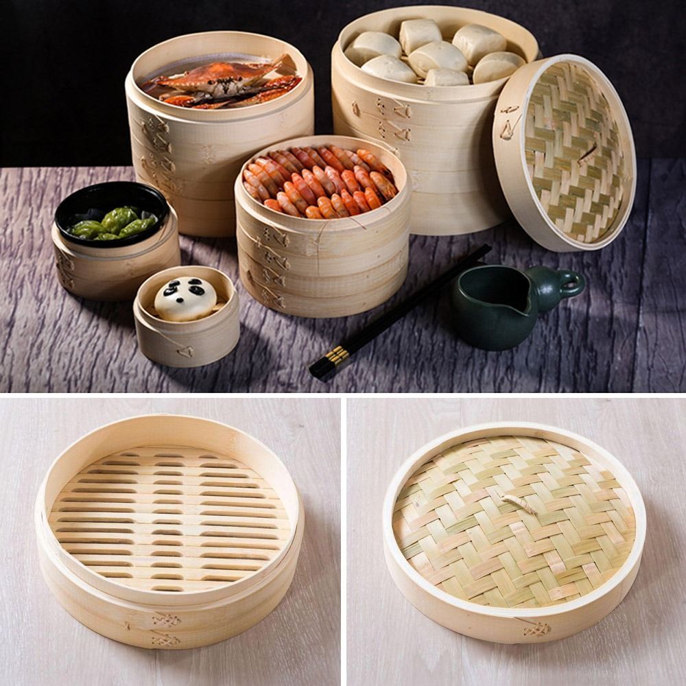 Chinese stoommand van bamboe v - Bao Steamer Bamboo recensie en prijs