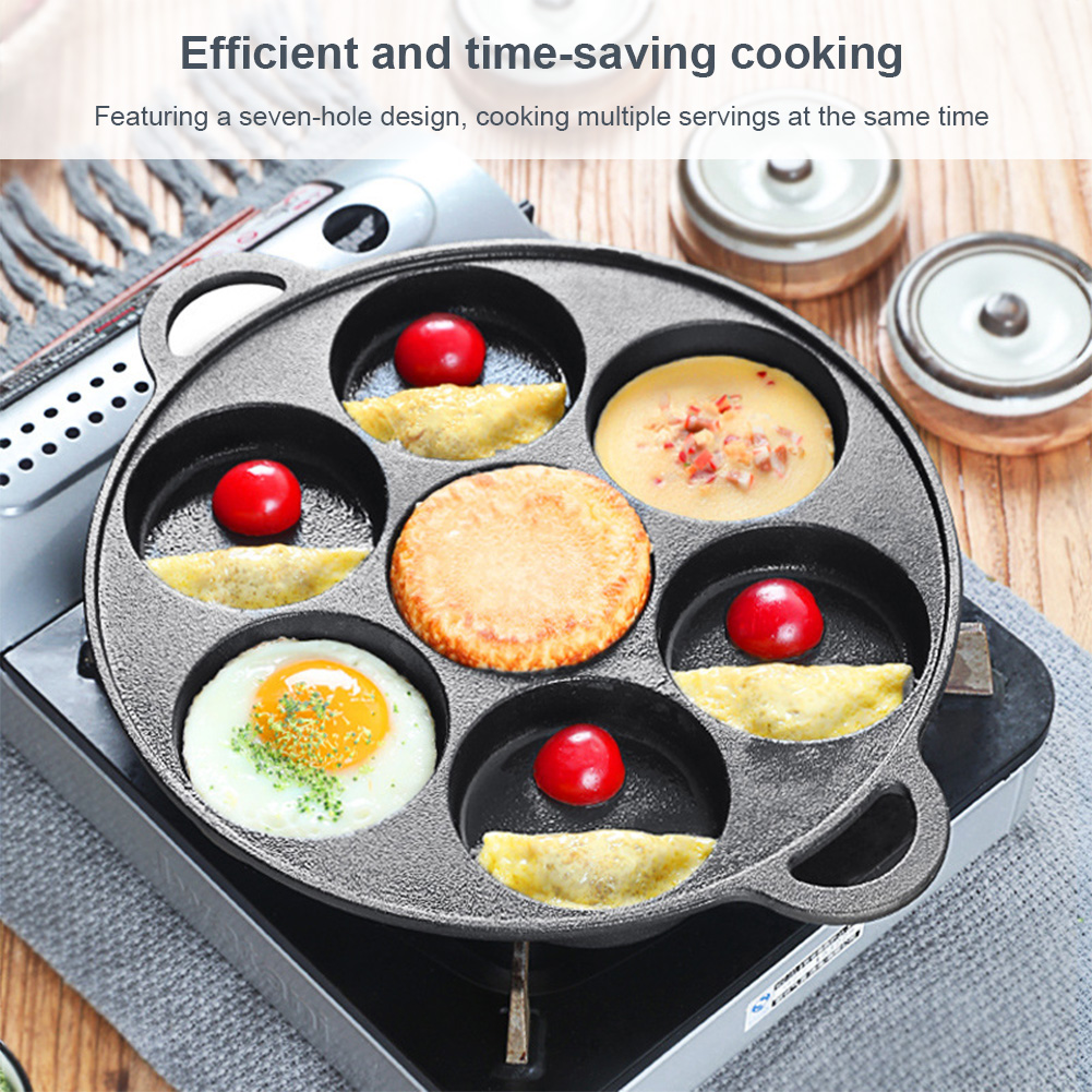 7-gaats braadpan gietijzeren a - Egg Waffle Pan recensie en prijs