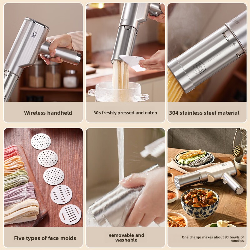 Handmatige pastamaker van roes - Churros Maker Gun recensie en prijs