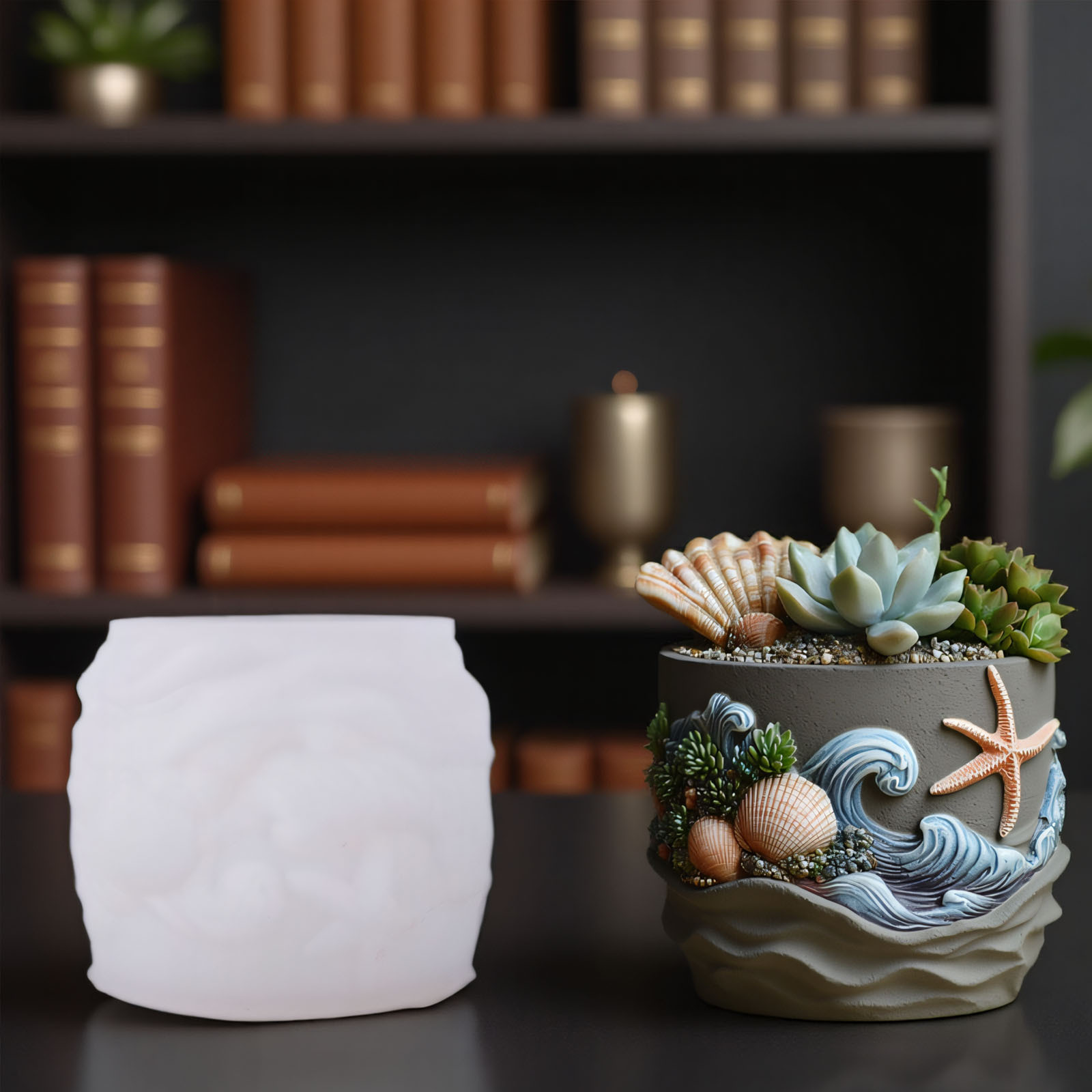Zeeleven Relief Vetplant Bloem - Potsticker Mold recensie en prijs